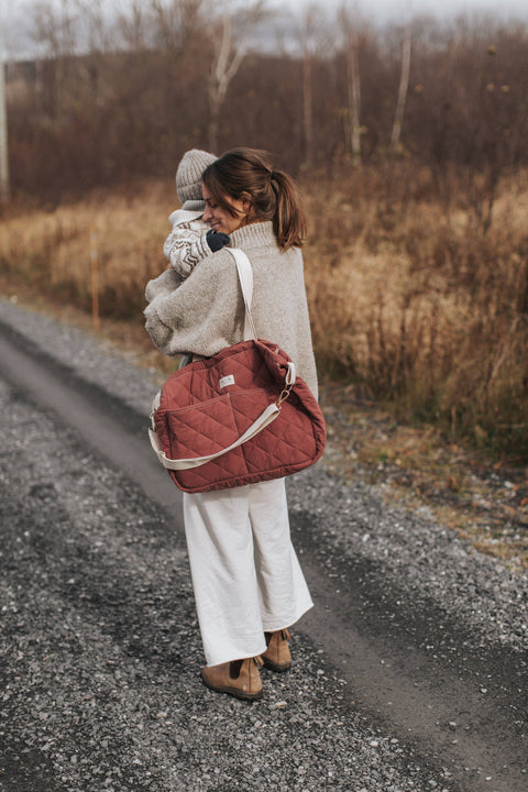 Dans le Sac - Adjustable quilted diaper bag