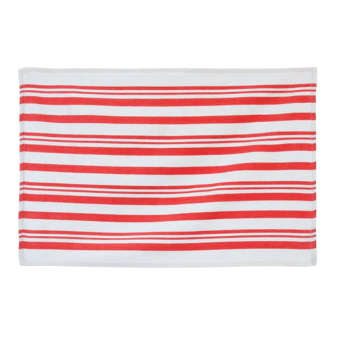 Fabstyles - Fabstyles Broadway Stripe Cotton Kitchen Towels Set of 4 - Home & Well 