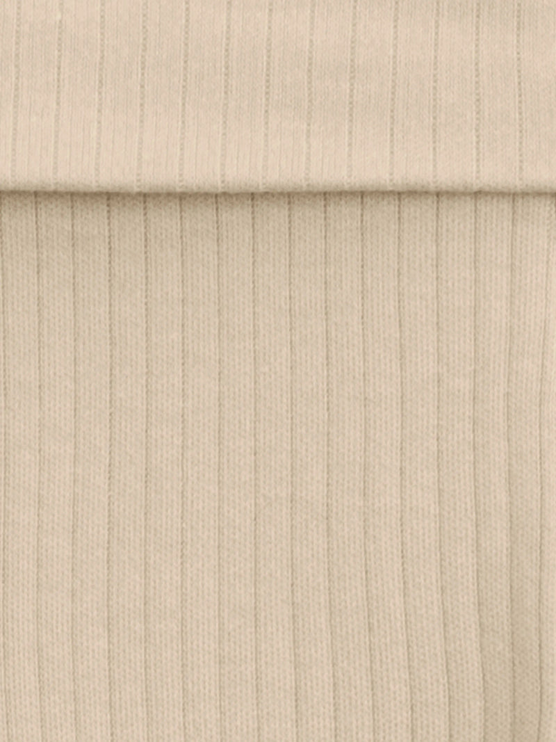 Ribbed Foldover Joggers | Clay
