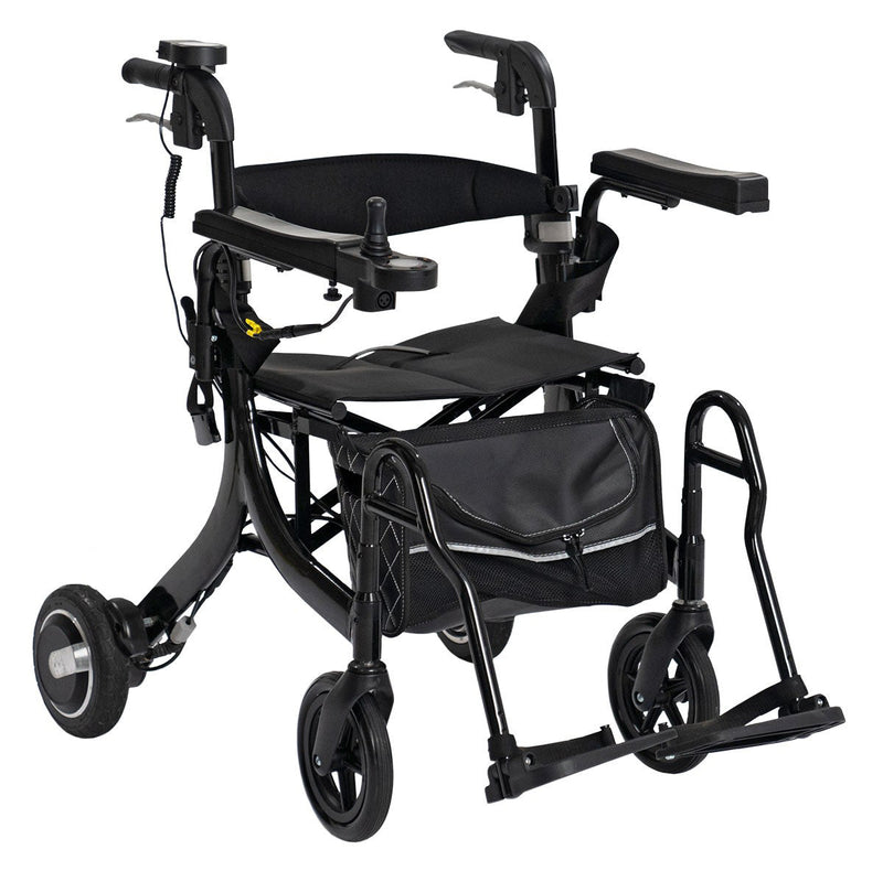 CH4077 Folding Electric Rollator with Seat and Footrest