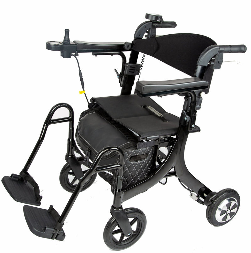 CH4077 Folding Electric Rollator with Seat and Footrest