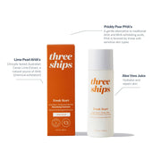 Three Ships - Fresh Start Lime Pearl + Prickly Pear 5% PHA Toner - Home & Well