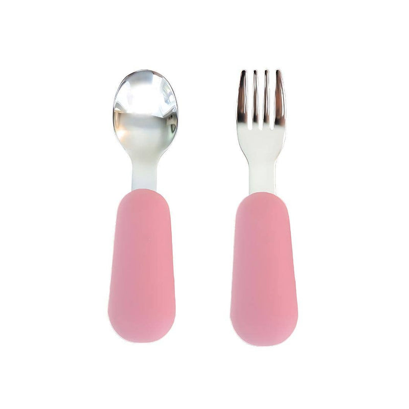 Baby Bliss - Stainless Steel & Silicone Silverware - Home & Well 