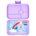 Yumbox - Yumbox Tapas Lunch Box - Seville Purple - Leakproof 4C tray - Home & Well 