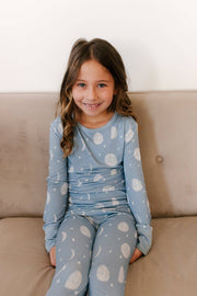 Stay Dreamy - Reach For The Moon Bamboo Long Sleeve PJ Set - Home & Well