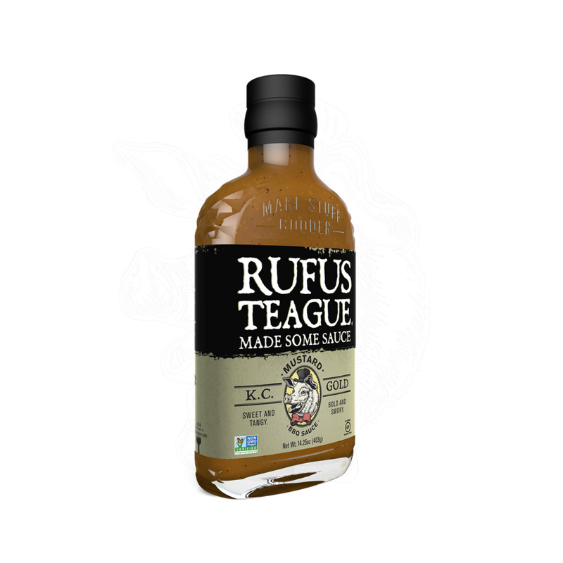 Rufus Teague KC Gold Mustard BBQ Sauce