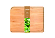 Port Style Enterprises Canada - Pebbly Bamboo Cutting Board Large 15x11" - Home & Well 