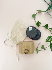 The future is bamboo - Bamboo Charcoal Facial Rounds - STARTER KIT - Home & Well