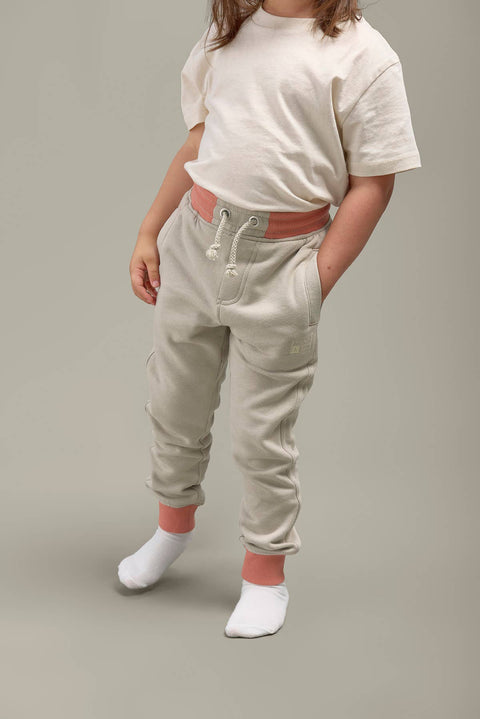 Grass & Air - Geothermal Grey Kids' Joggers