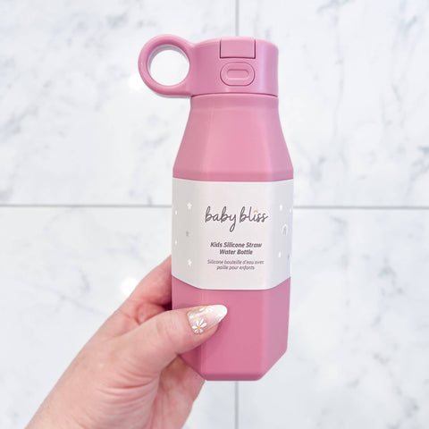 Baby Bliss - Kids Water Bottle - Rose - Home & Well 