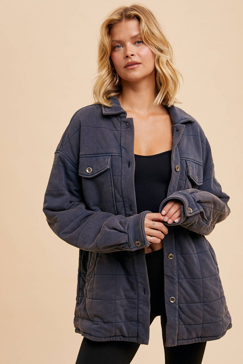 In Loom - OVERSIZED THICK QUILTED OUTERWEAR - Home & Well