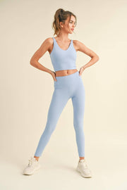 Aligned Performance Cropped Tank Top - Home & Well 