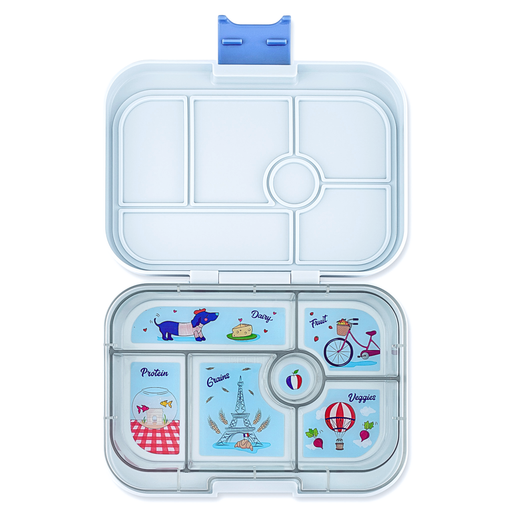 Yumbox - Leakproof Bento Box for Kids - Yumbox Hazy Gray - Home & Well 