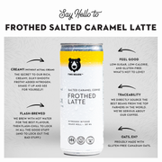 Frothed Salted Caramel Oat Latte - Home & Well 