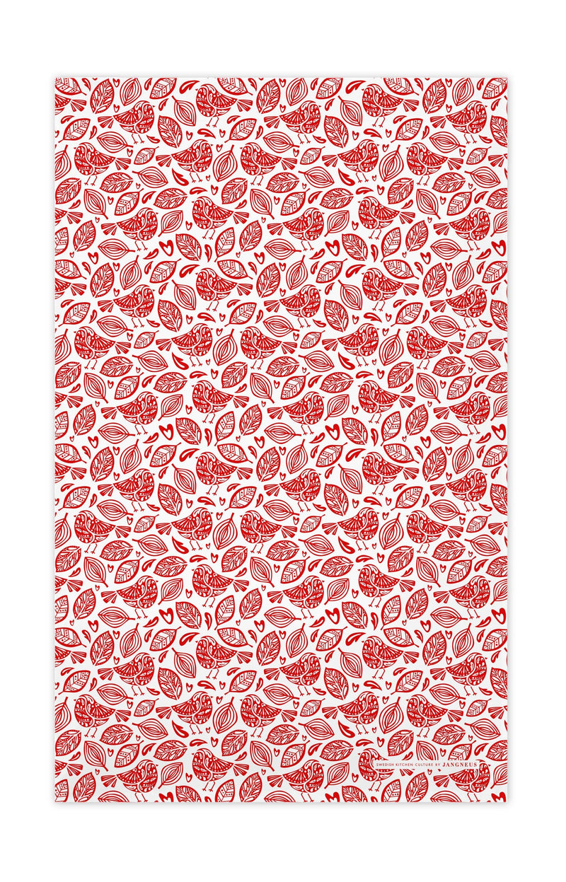 Robins Tea Towel- Multiple Colours - Home & Well 