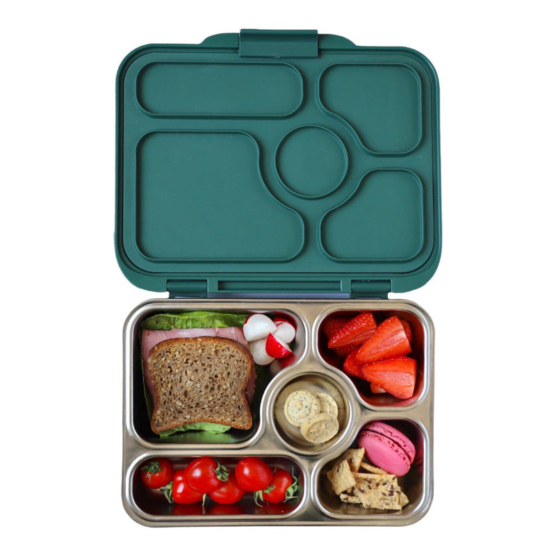 Yumbox - Stainless Steel Leakproof Bento Box - Kale Green - Home & Well 