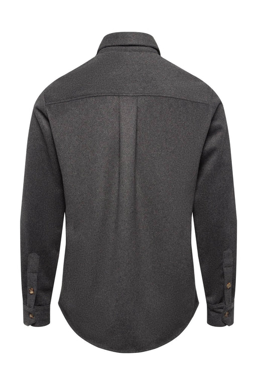 Wolfe Co. Apparel and Goods® - Grey Wool Button Down - Home & Well 