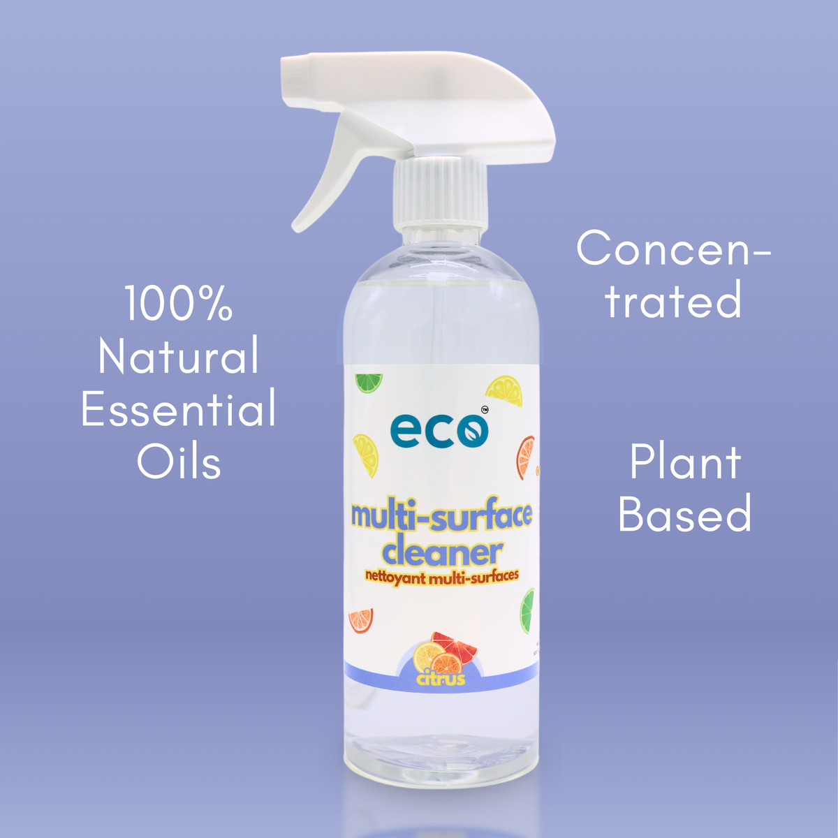 Eco | Disinfecting Multi-Surface Cleaner spray - Citrus (500ml) — Home ...