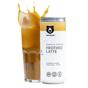 Frothed Vanilla Oat Latte - Home & Well 