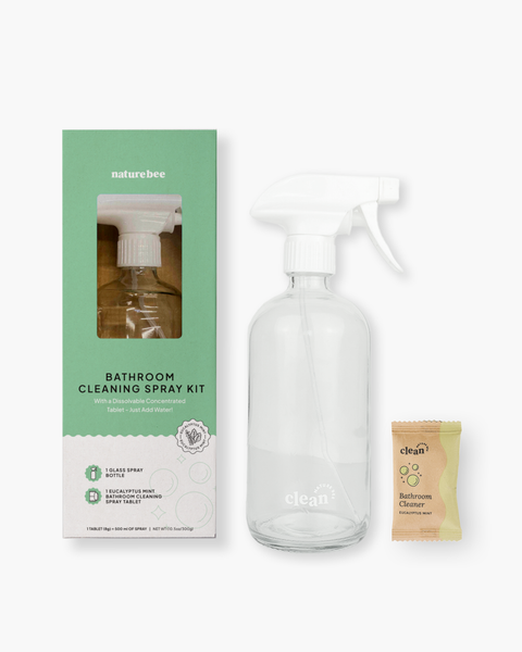 Naturebee Concentrated Bathroom Cleaner Refill Kit - Home & Well 