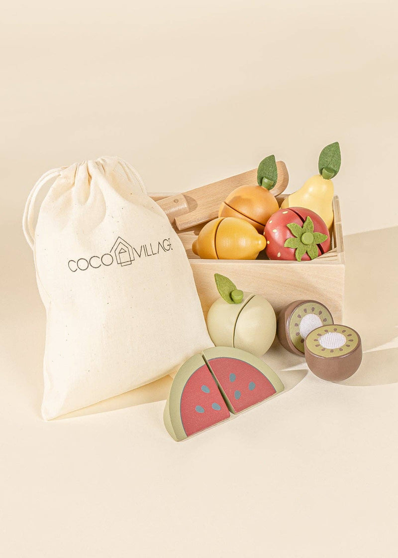 Coco Village - Wooden Fruits Playset - Home & Well