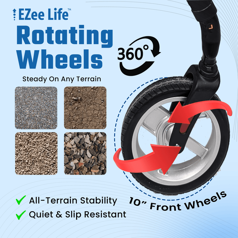EZee Life Bariatric Rollator