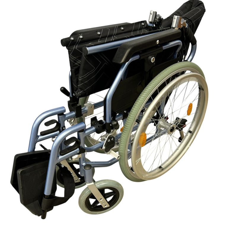 Ezee Life CH1098 Super Lightweight Folding Wheelchair – 24 lb Aluminum Frame