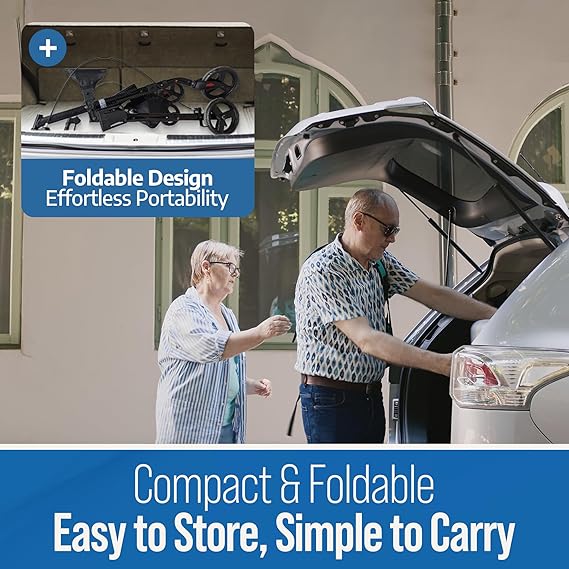 EZee Life Lightweight Steel Rollator   