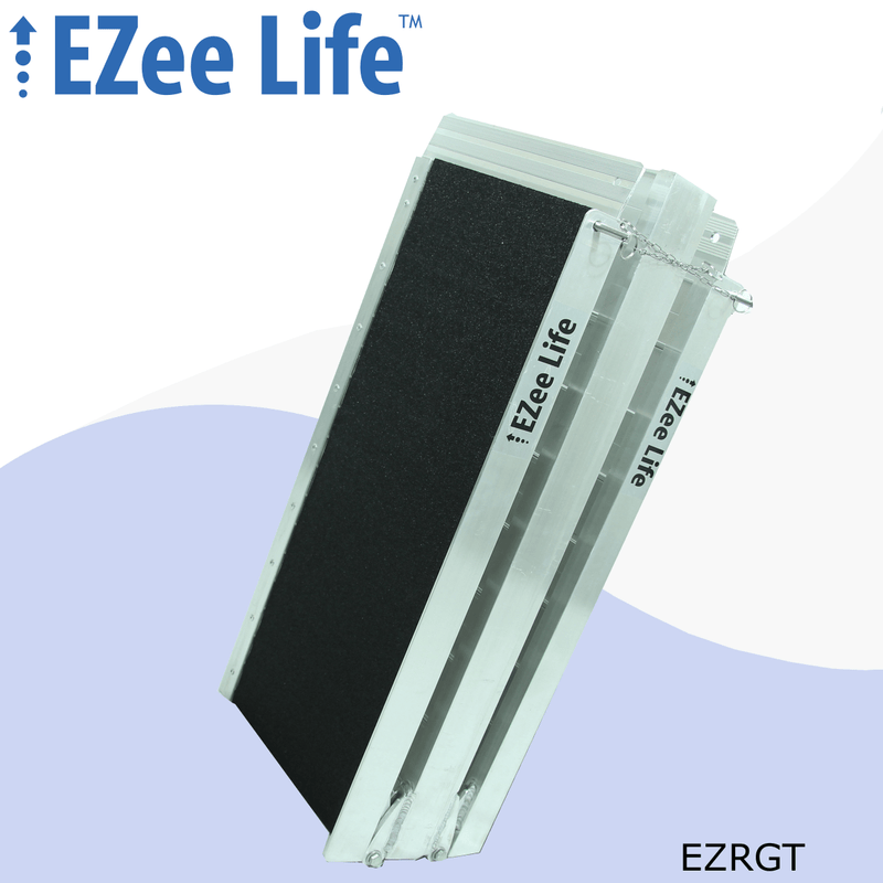 EZee Life Multifold Portable Wheelchair Ramp 6 feet - with Grip Tape