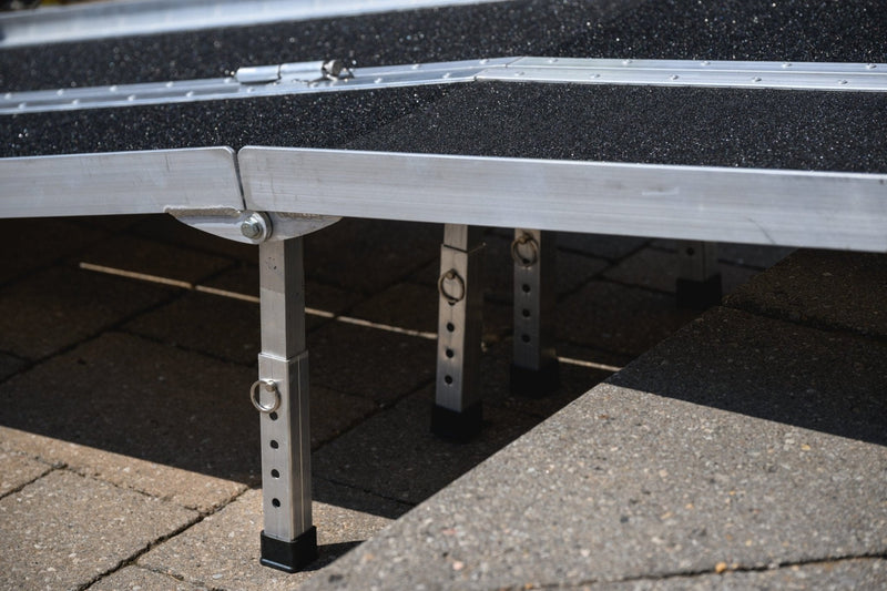 EZee Life Multifold Portable Wheelchair Ramp with Grip Tape 10 feet/120 Inches