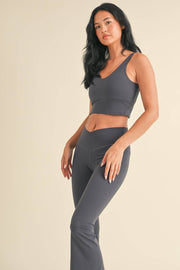 Aligned Performance Cropped Tank Top - Home & Well 