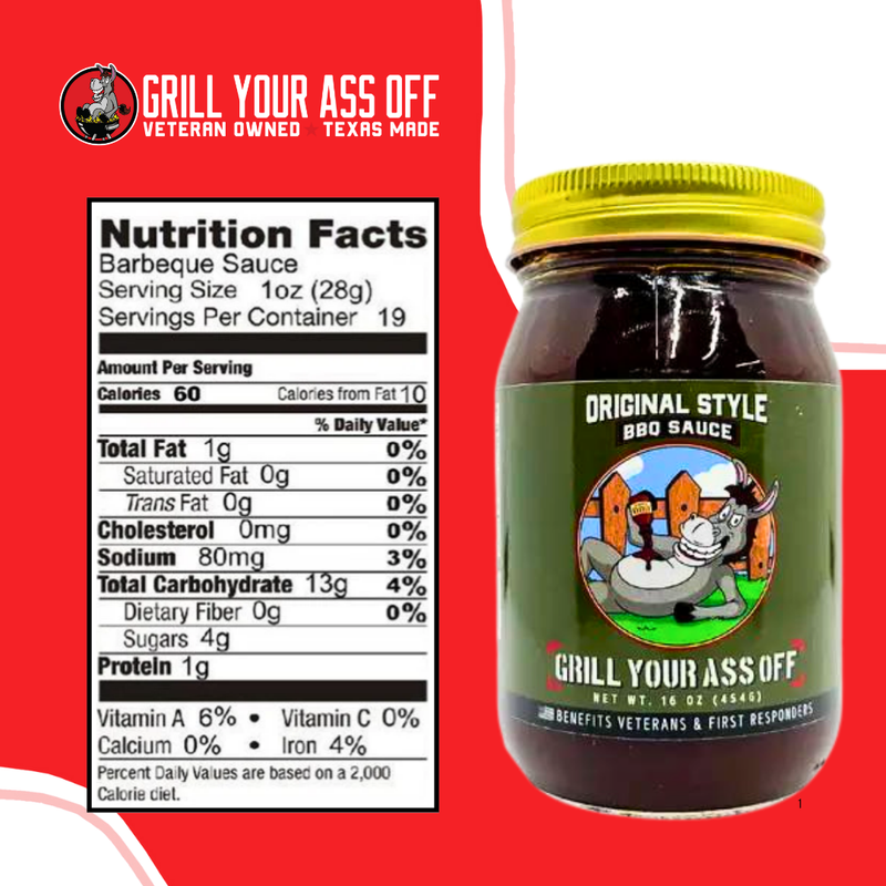 Grill Your Ass Off - Original BBQ Sauce