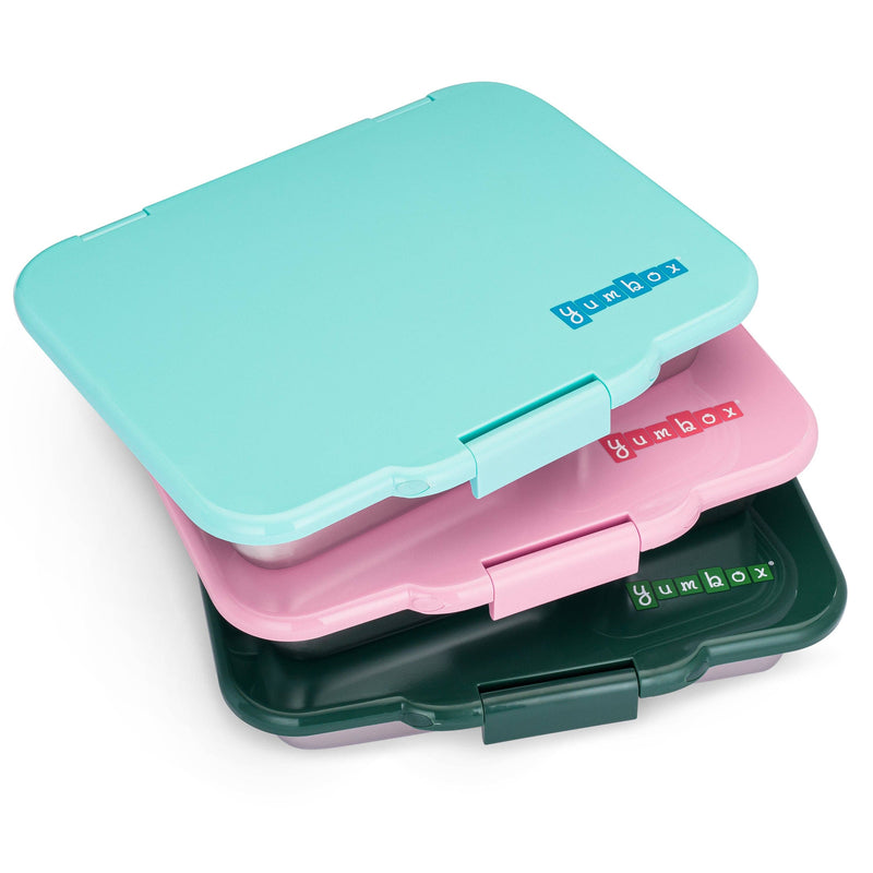 Yumbox - Stainless Steel Leakproof Bento Box - Tulum Blue - Home & Well 