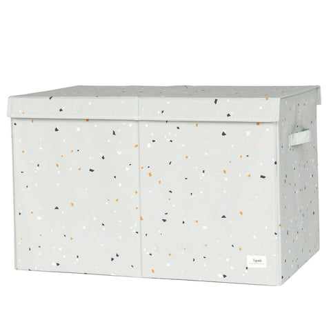 3 Sprouts - Recycled Fabric Folding Chest - Terrazzo Colours - Home & Well 