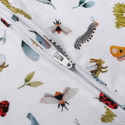 Early Grey - Bamboo Zip Sleeper - Bugs - Home & Well 