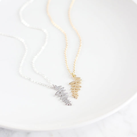 Fern Leaf Necklace