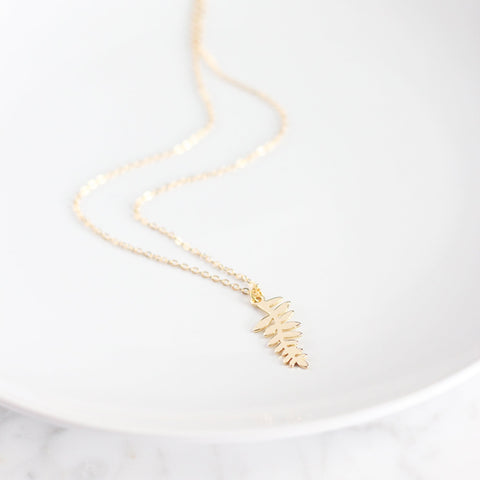 Fern Leaf Necklace