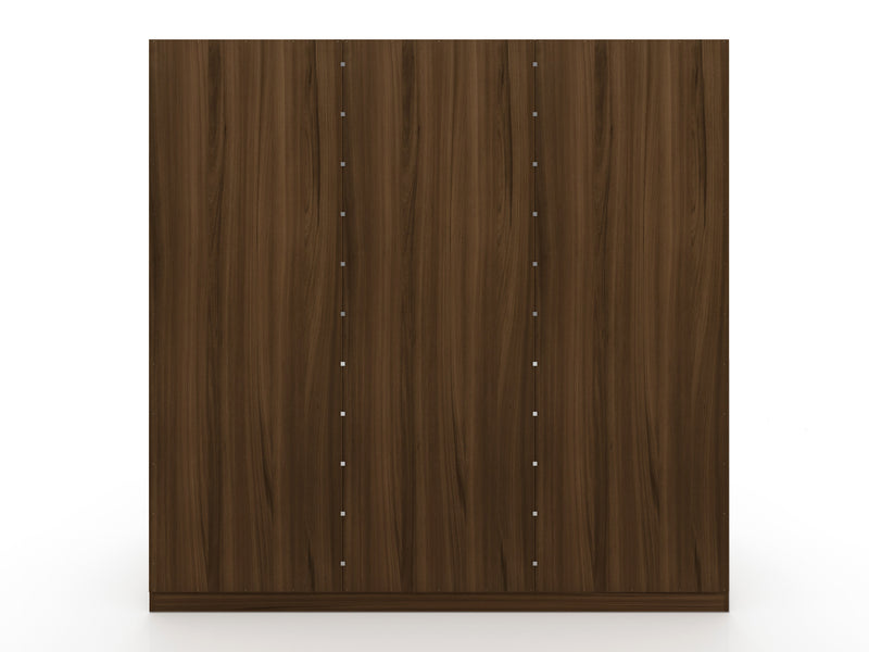 Torino Modern Freestanding Wardrobe - Brown