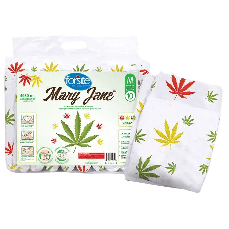 Forsite Health Mary Jane™ Maximum Absorbency Adult Briefs - Case of 30