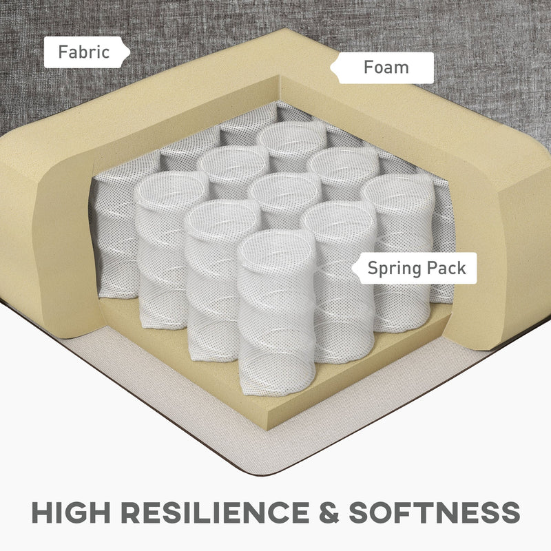 GABI Right Hand Facing Sectional with Chaise Lounge-Grey