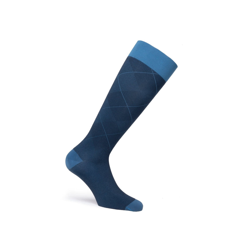 JOBST Casual Pattern Compression Socks 30-40 mmHg, Knee High, Closed Toe
