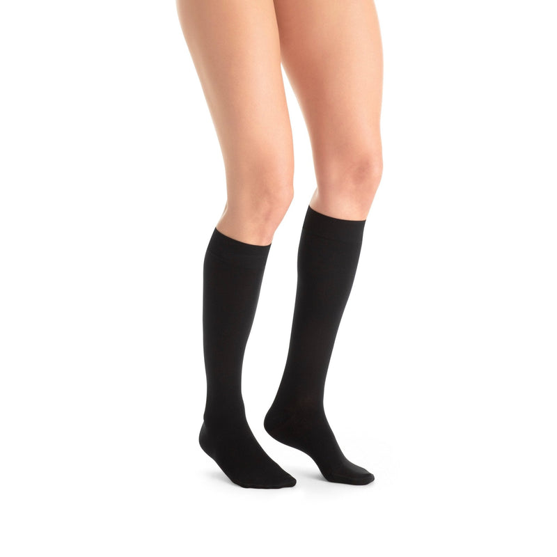 JOBST UltraSheer Compression Stockings 30-40 mmHg Knee High, Closed Toe, Full Calf