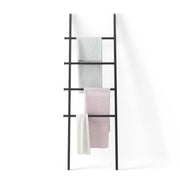 Leana Ladder | Black Linen Ladder - Home & Well