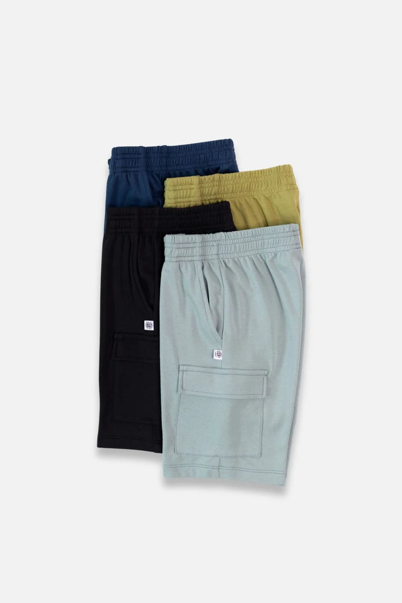 Kids Bamboo Cargo Shorts | Little & Lively