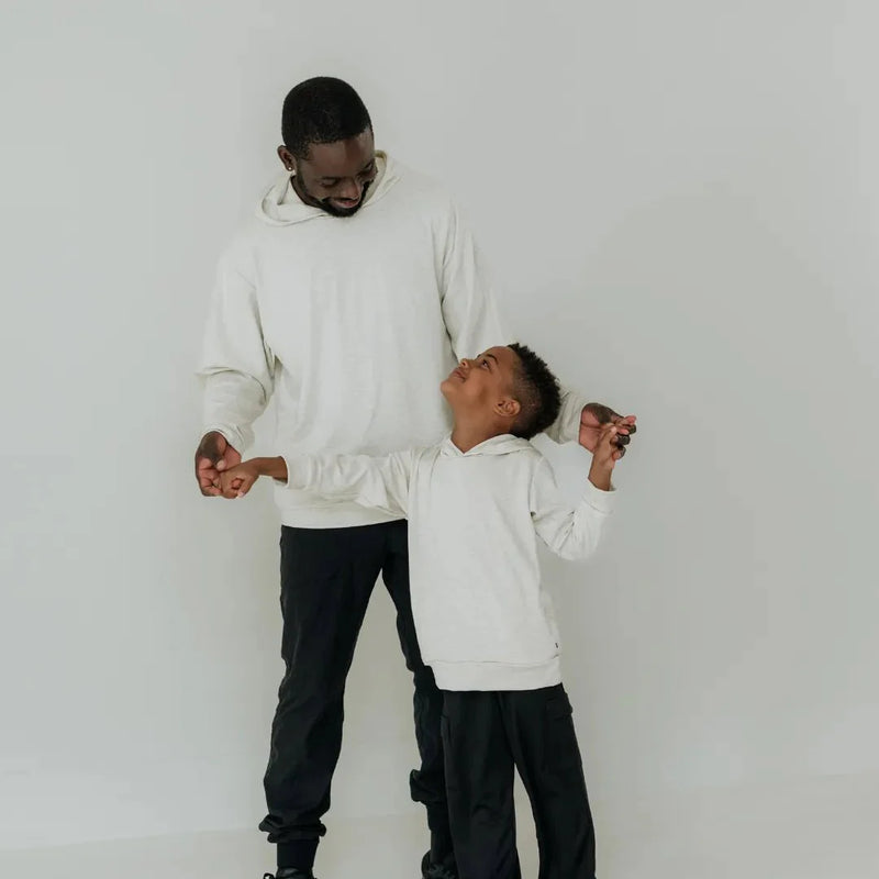 Kids' Lightweight Bamboo Hoodie with Side Seam Pockets