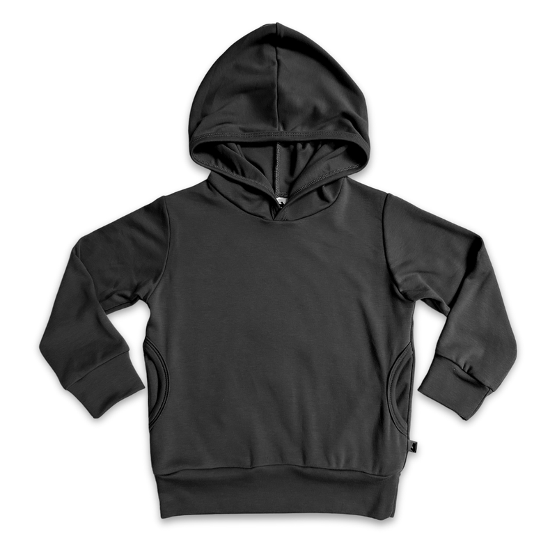 Kids' Lightweight Bamboo Hoodie with Side Seam Pockets