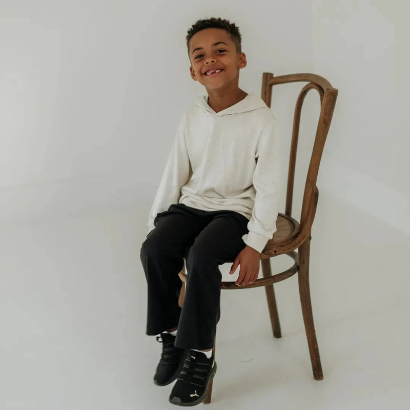 Kids' Lightweight Bamboo Hoodie with Side Seam Pockets