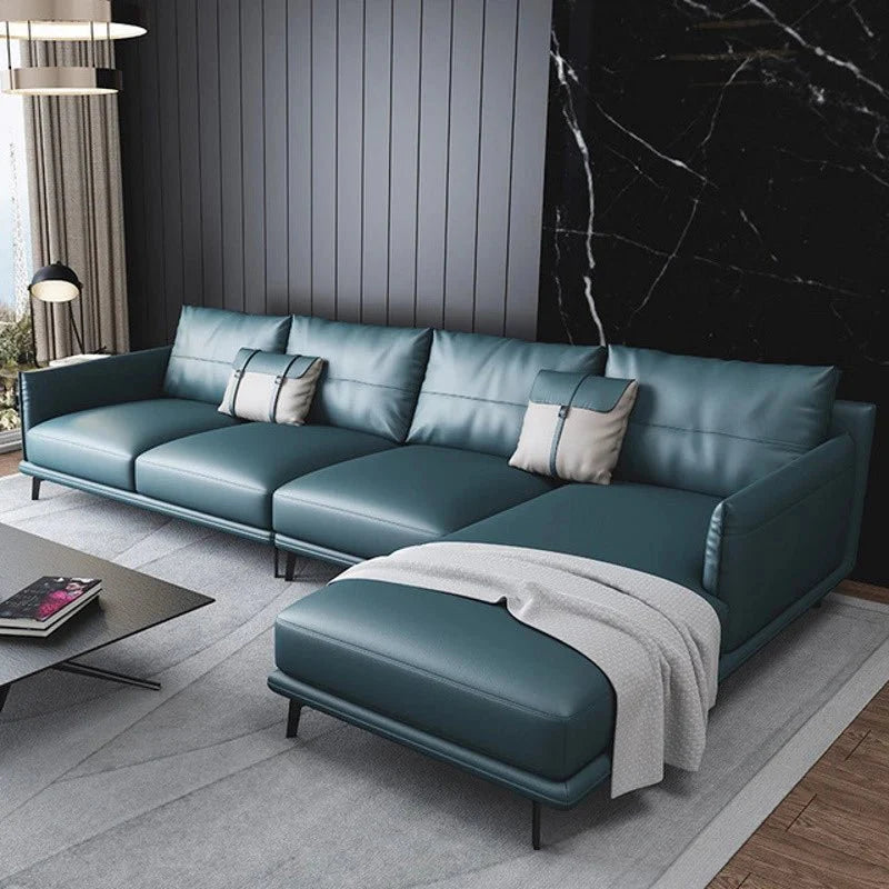 L21 Large Modern L-Shape Corner Sofa with Premium Customizable Upholstery