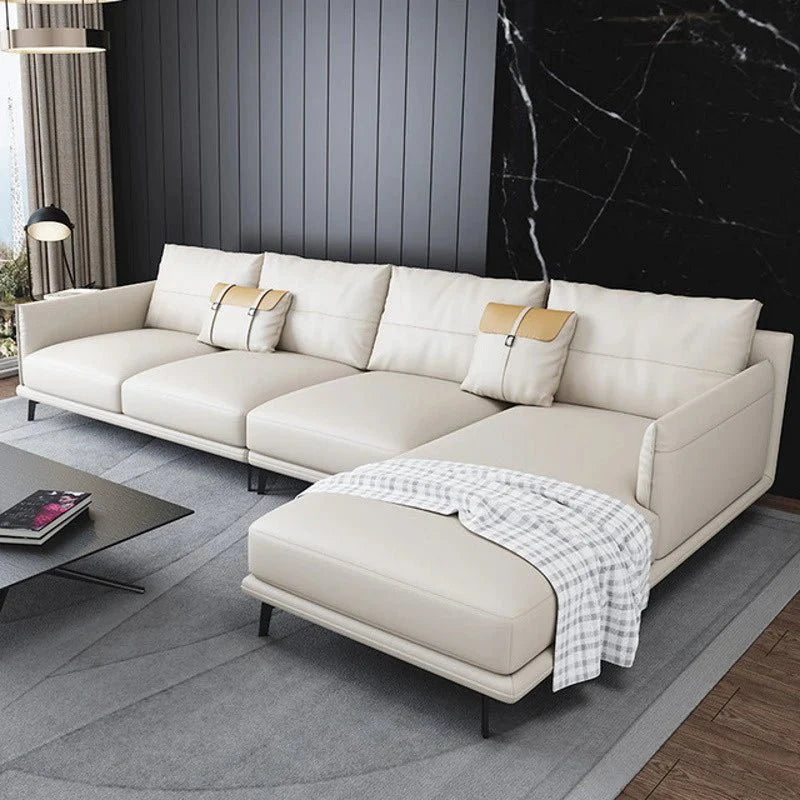 L21 Large Modern L-Shape Corner Sofa with Premium Customizable Upholstery