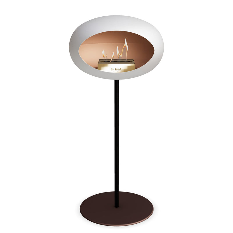Le Feu Steel High Dome <br>White